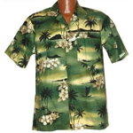 Hawaiian Sunset Aloha Shirt